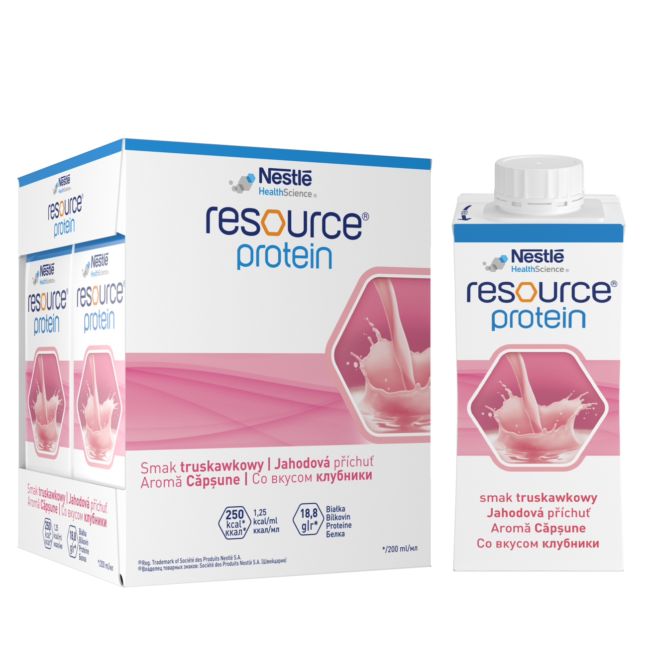Papilduztura dzēriens Nestlé RESOURCE PROTEIN, 4 x 200 ml 2 Papilduztura dzēriens Nestlé RESOURCE PROTEIN, 4 x 200 ml 2