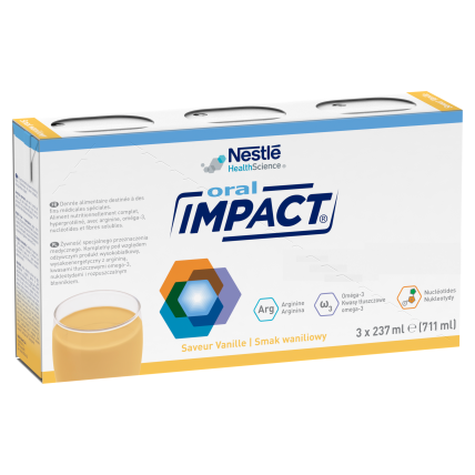 Papilduztura dzēriens Nestlé IMPACT ORAL 3 x 237ml 2