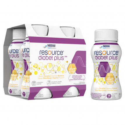 Papilduztura dzēriens Nestlé RESOURCE DIABET PLUS, 4 vnt. x 200 ml 2