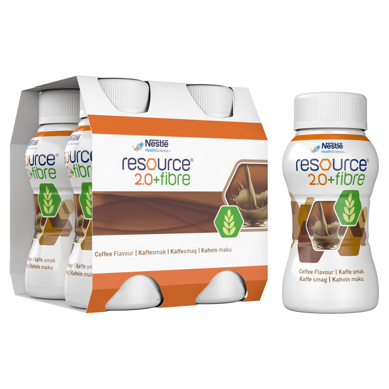 Papilduztura dzēriens Nestlé RESOURCE 2.0 + FIBRE, 4 x 200 ml 3 Papilduztura dzēriens Nestlé RESOURCE 2.0 + FIBRE, 4 x 200 ml 3