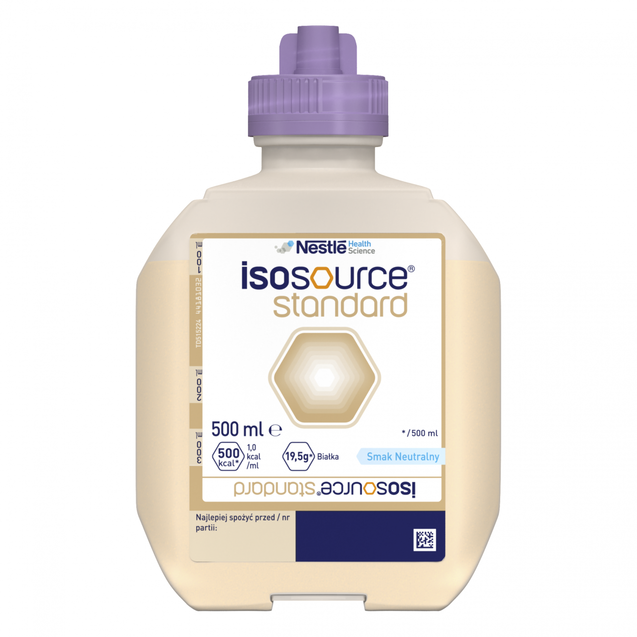 Enterālais maisījums Nestlé ISOSOURCE STANDARD, 500 ml/1000 ml 1