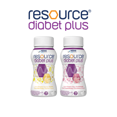 Papilduztura dzēriens Nestlé RESOURCE DIABET PLUS, 4 vnt. x 200 ml