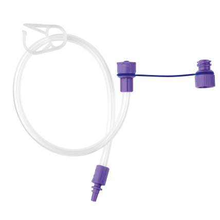 Compat Buddy Extension Set taisna pagarinājuma caurule savienošanai ar gastrostomu, 30 cm
