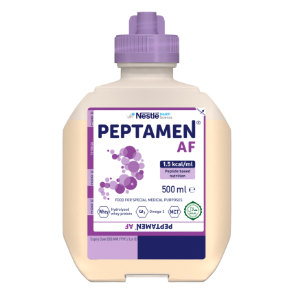 Enterālais maisījums Nestlé PEPTAMEN AF, 500ml