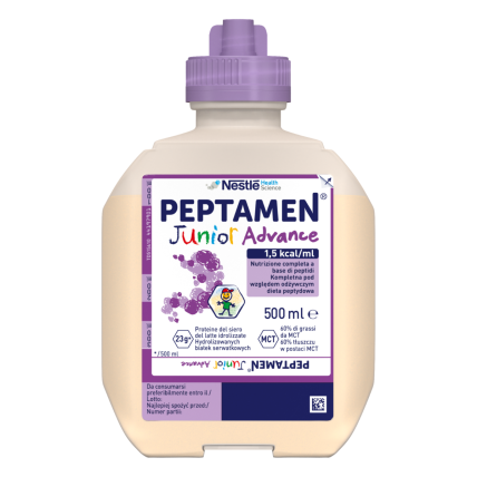Enterālais maisījums Nestlé PEPTAMEN JUNIOR ADVANCE, 500ml