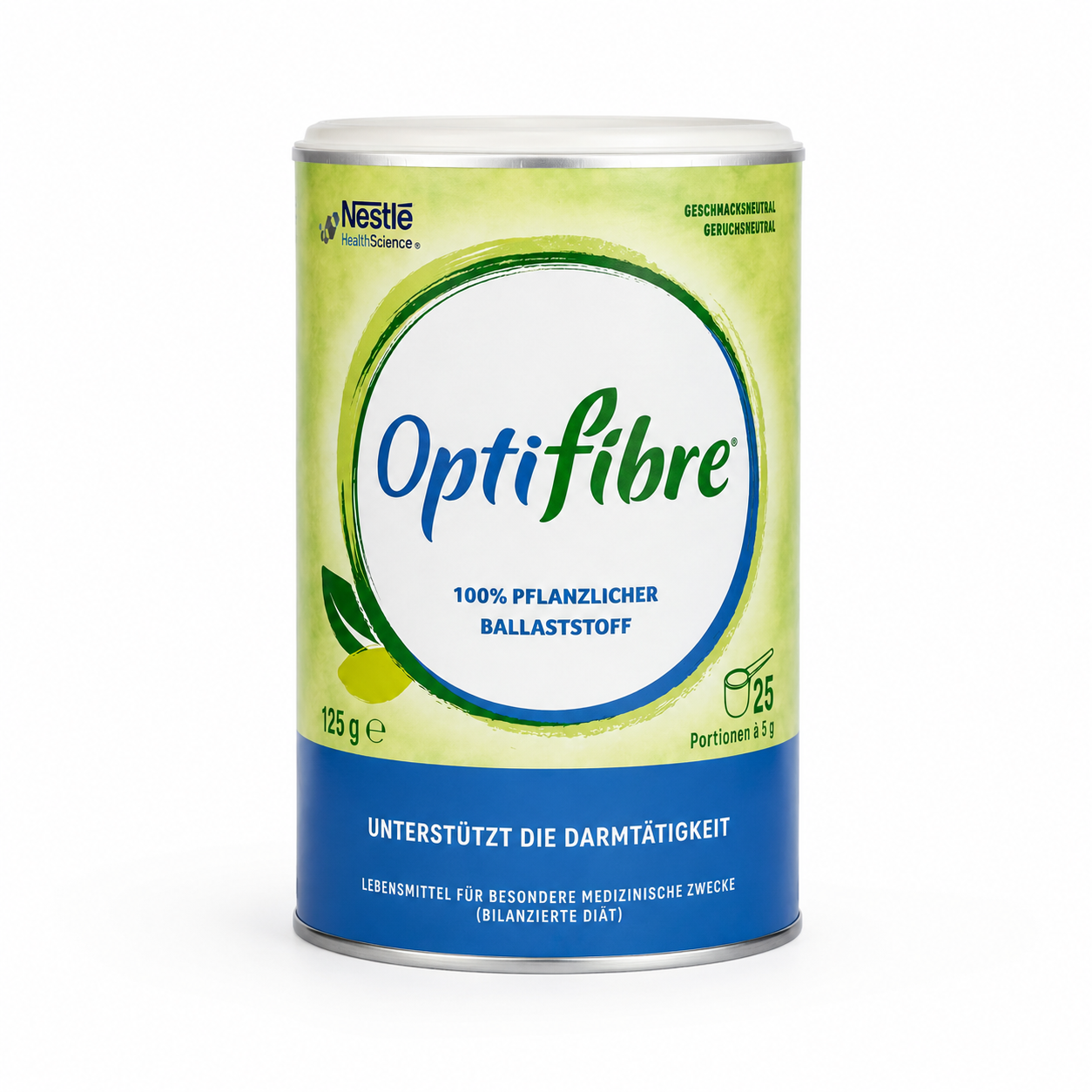 Neitrālas garšas šķiedrvielas Nestlé OPTIFIBRE 125 g Neitrālas garšas šķiedrvielas Nestlé OPTIFIBRE 125 g