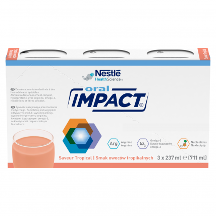 Papilduztura dzēriens Nestlé IMPACT ORAL 3 x 237ml