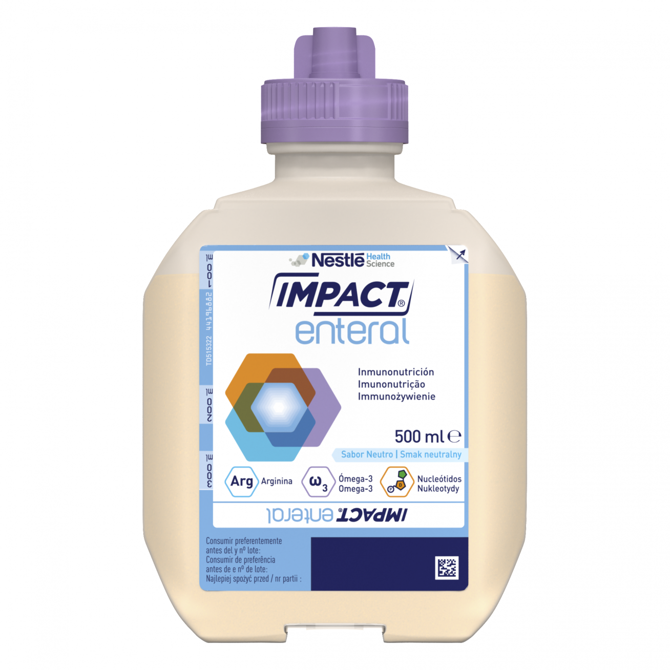 Enterālais maisījums Nestlé IMPACT ENTERAL, 500 ml