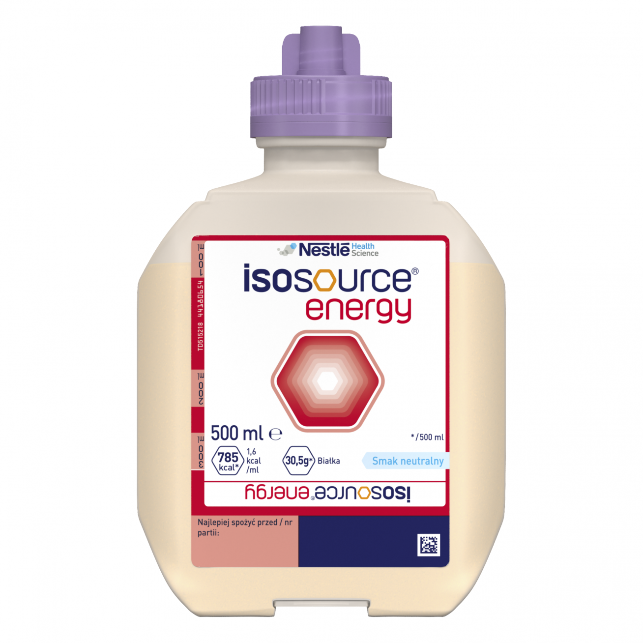 Enterālais maisījums Nestlé ISOSOURCE ENERGY, 500 ml Enterālais maisījums Nestlé ISOSOURCE ENERGY, 500 ml