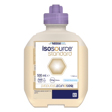 Enterālais maisījums Nestlé ISOSOURCE STANDARD, 500 ml/1000 ml
