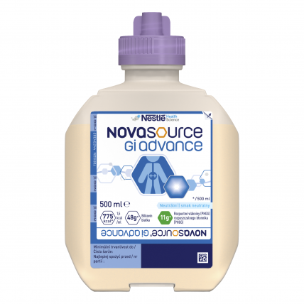 Enterālais maisījums Nestlé NOVASOURCE GI ADVANCE, 500 ml Enterālais maisījums Nestlé NOVASOURCE GI ADVANCE, 500 ml
