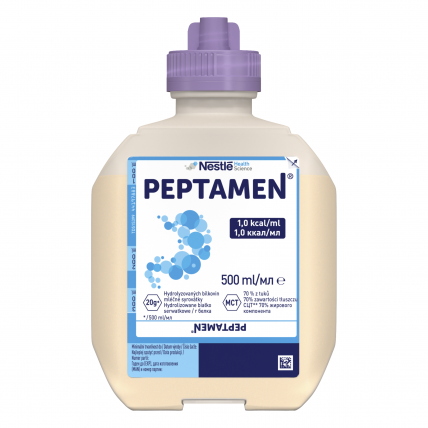 Enterālais maisījums Nestlé PEPTAMEN, 500ml Enterālais maisījums Nestlé PEPTAMEN, 500ml