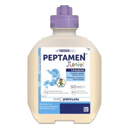 Enterālais maisījums Nestlé PEPTAMEN JUNIOR, 500 ml Enterālais maisījums Nestlé PEPTAMEN JUNIOR, 500 ml
